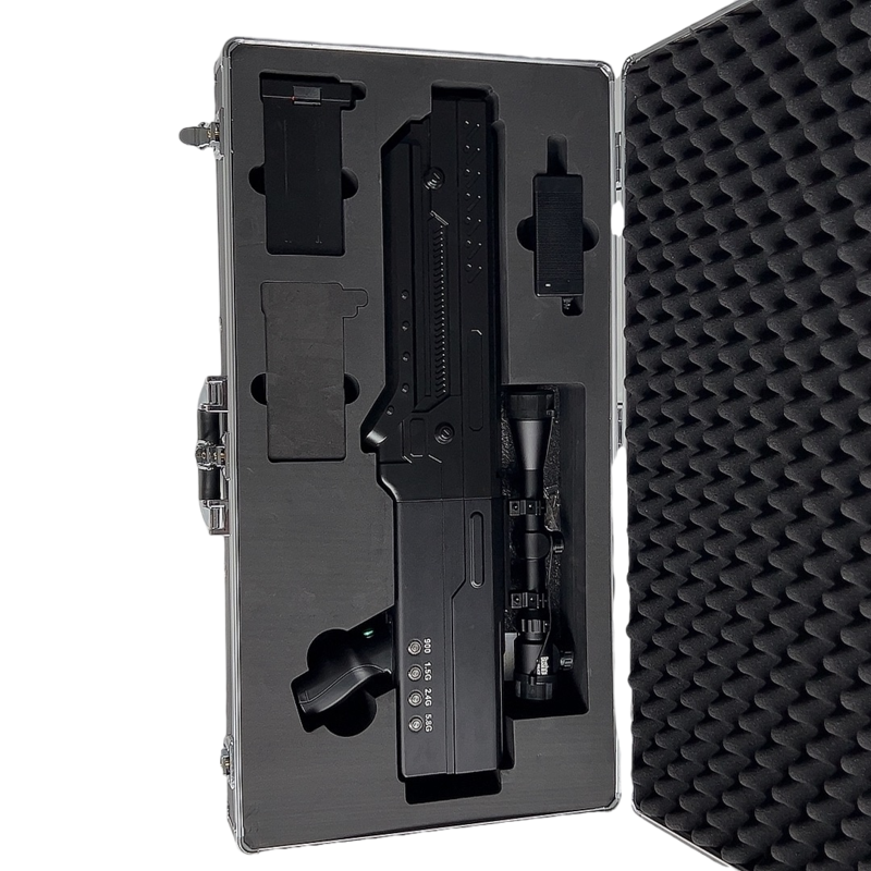  梅州手持便携式枪型低空防御反制四通道B型